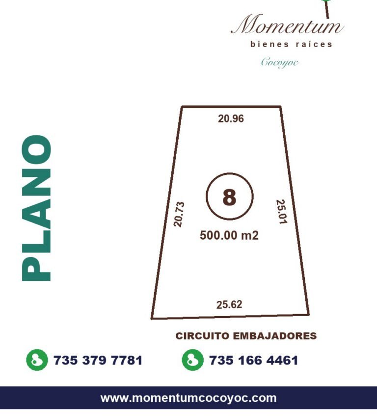 Terreno en privada con amenidades