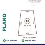 Terreno plano en fraccionamiento nuevo