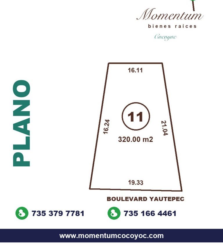 Terreno residencial cerca de zona comercial