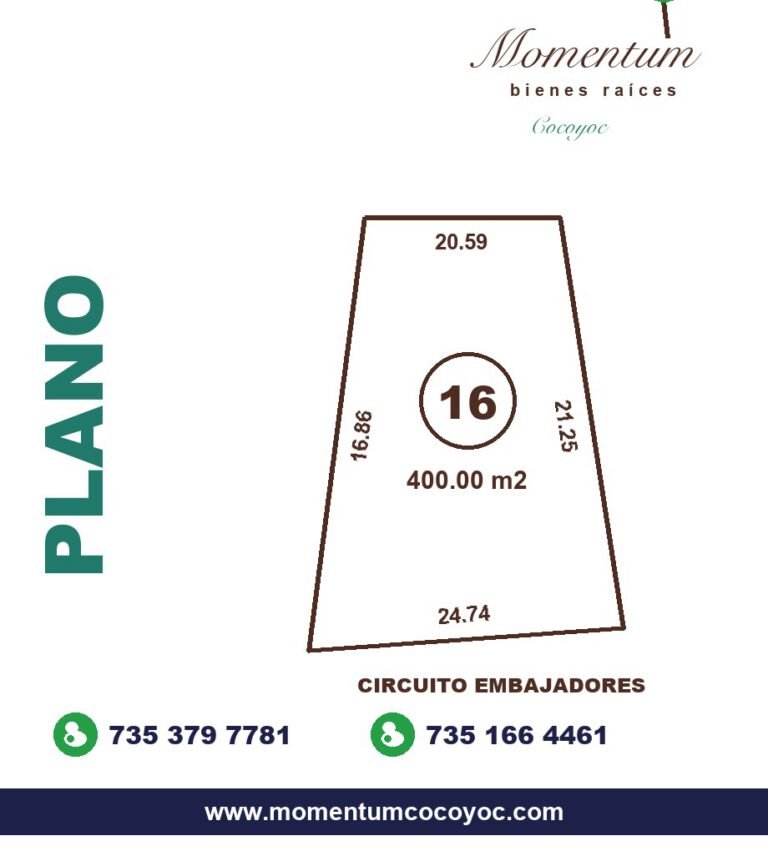 Terreno residencial listo con factibilidad de agua